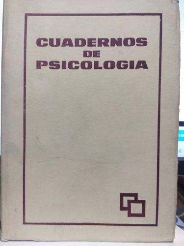 CUADERNOS DE PSICOLOGÍA.