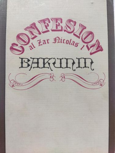 Confesión, al Zar Nicolás I.
