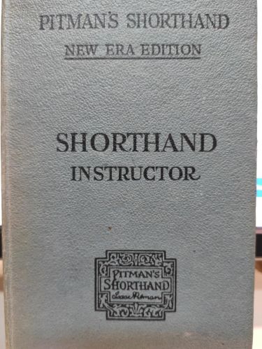 SHORTHAND instructor.